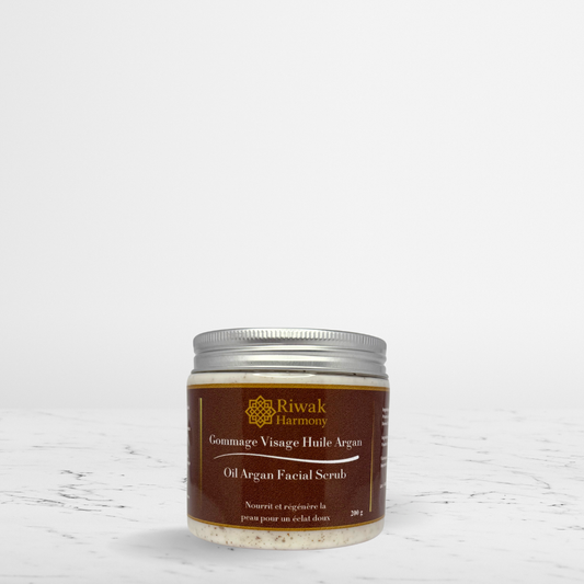 Gommage Visage Huile D'argan